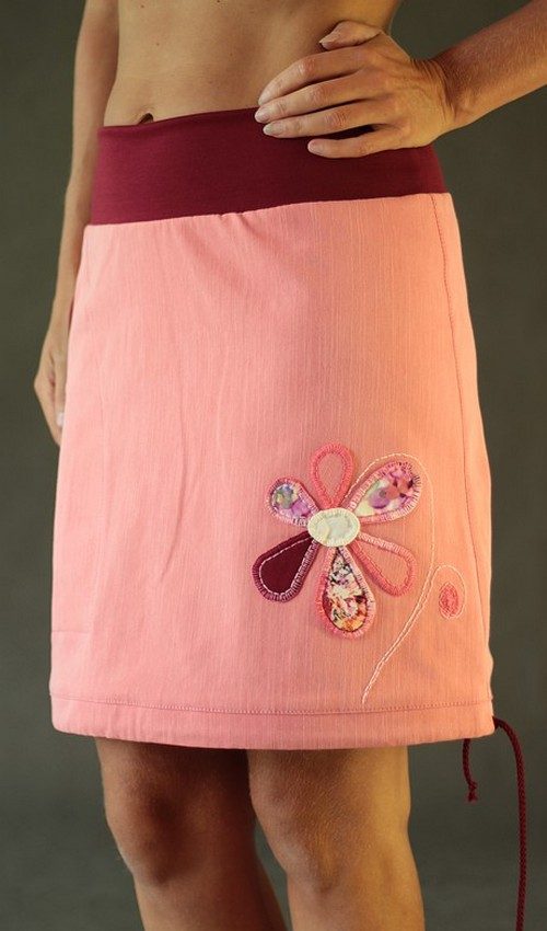 handgemachte Mode – LaJuPe - Rock rosa Damen