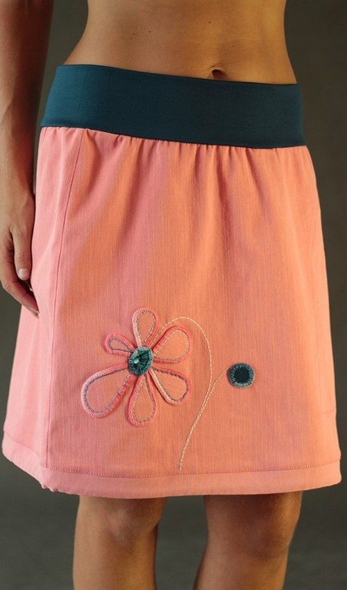 handgemachte Mode – LaJuPe - rosa Rock Damen