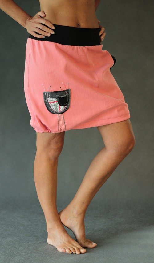 handgemachte Mode – LaJuPe - rosa Rock