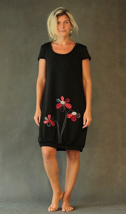 handgemachte Mode – LaJuPe - Abendkleid schwarz