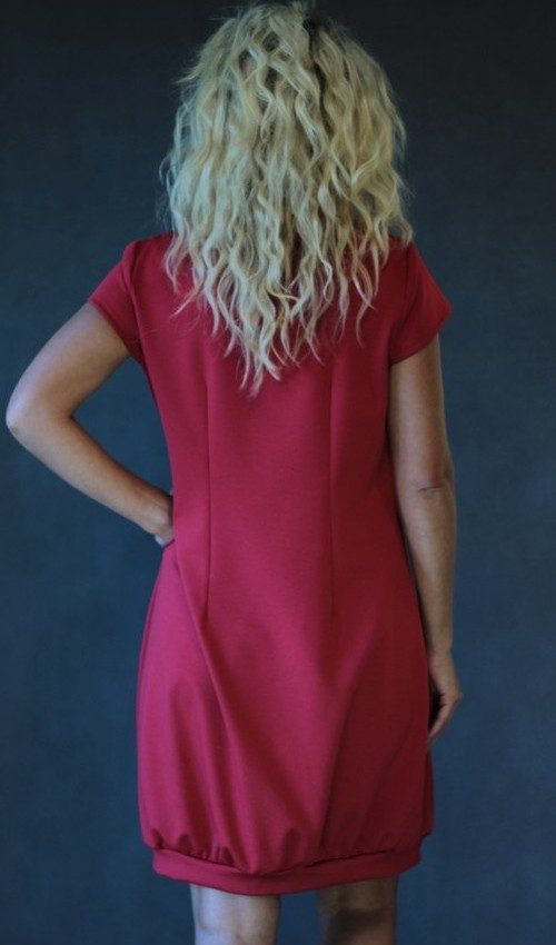 handgemachte Mode – LaJuPe - Damen Kleid rot