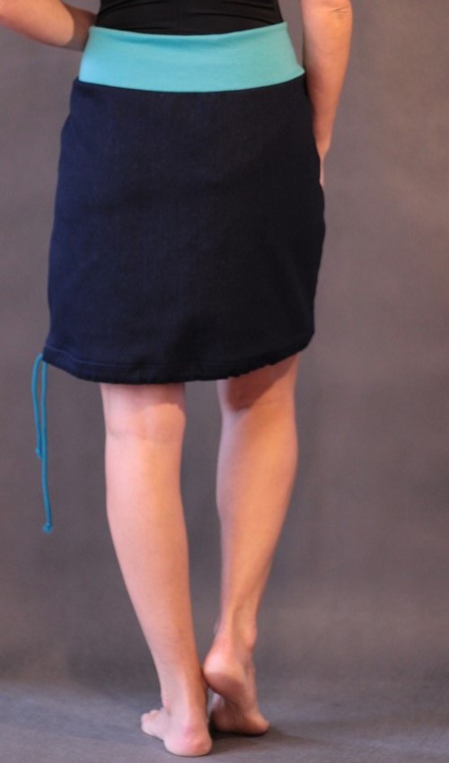 handgemachte Mode – LaJuPe - Rock blau A Linie