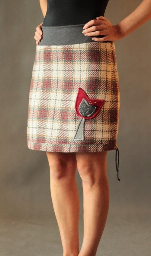 handgemachte Mode – LaJuPe - Damen Winter Rock