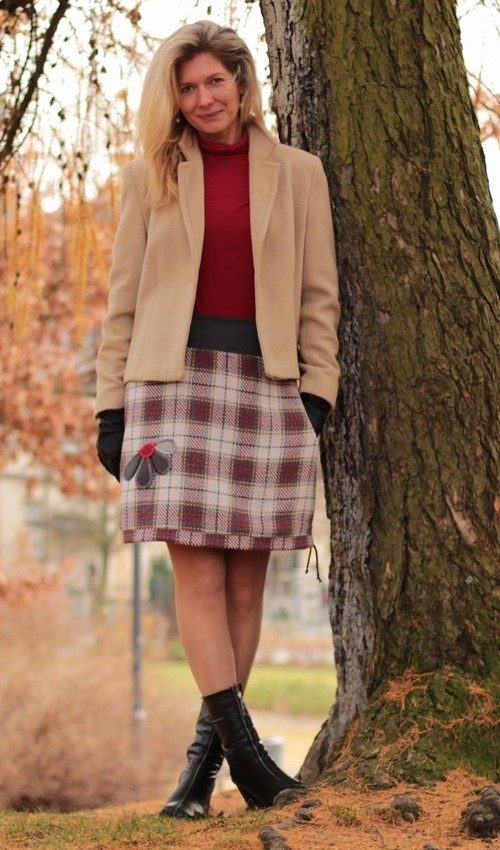 handgemachte Mode – LaJuPe - Damen Rock Winter