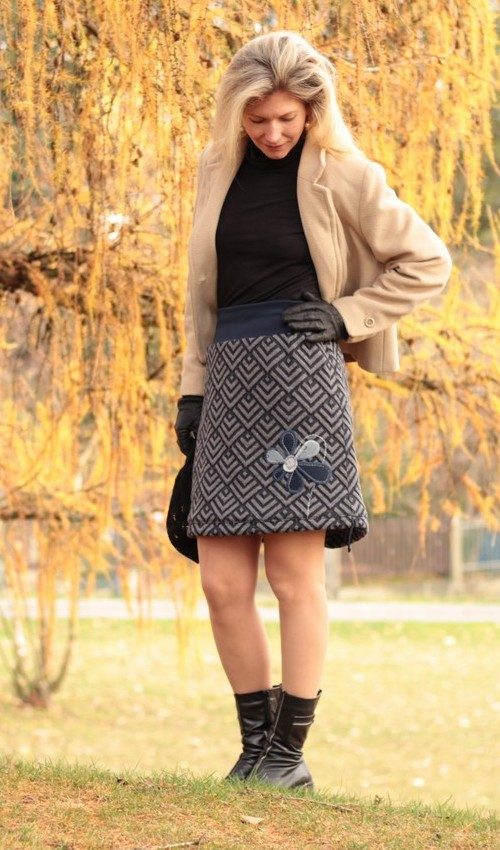 handgemachte Mode – LaJuPe - Winterrock Damen