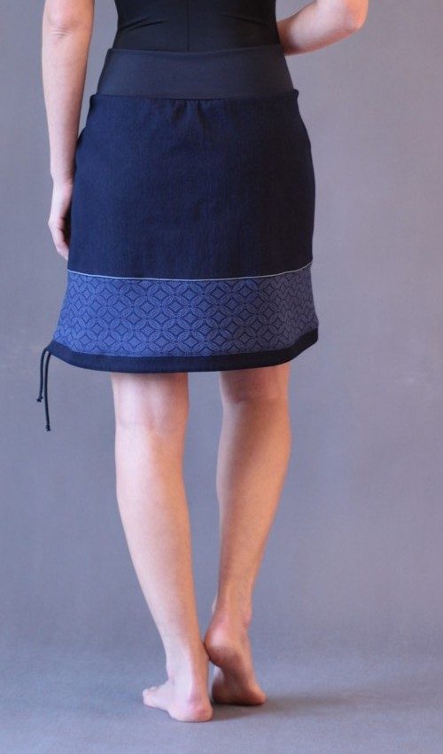handgemachte Mode – LaJuPe - Damenrock blau