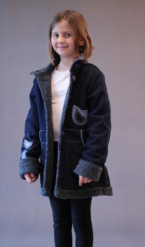 handgemachte Mode – LaJuPe - Winterjacke Mädchen