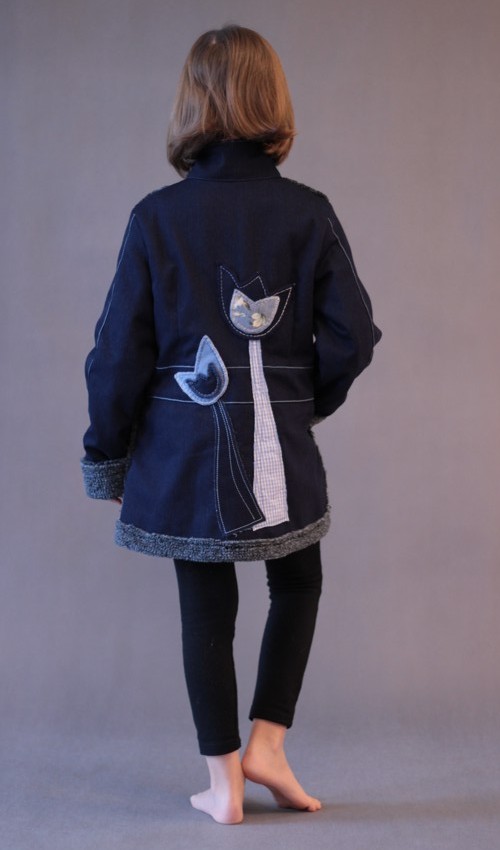 handgemachte Mode – LaJuPe - Winterjacke Mädchen