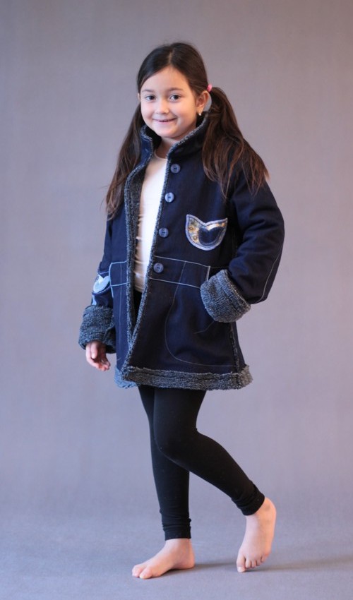handgemachte Mode – LaJuPe - Winterjacke Kinder