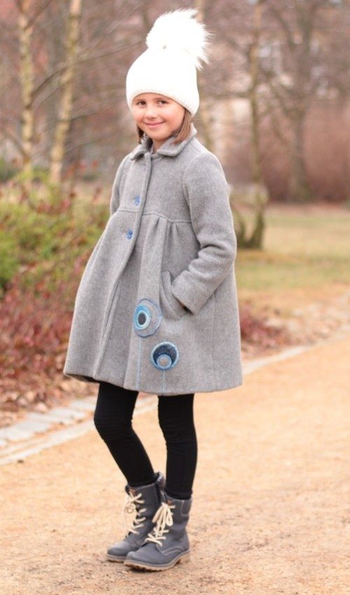 handgemachte Mode – LaJuPe - Wintermantel Mädchen