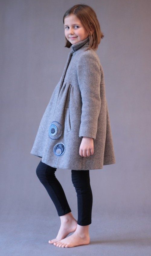 handgemachte Mode – LaJuPe - Wintermantel Mädchen