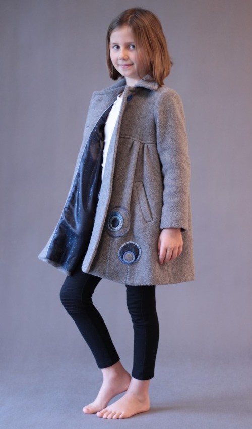 handgemachte Mode – LaJuPe - Wintermantel Mädchen