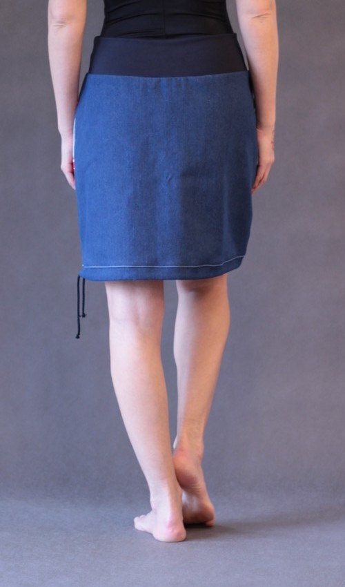 handgemachte Mode – LaJuPe - maxi Jeansrock