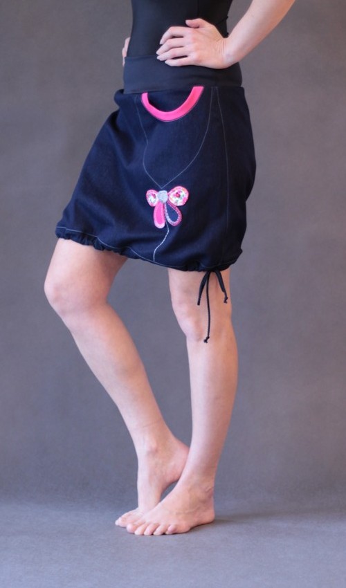 handgemachte Mode – LaJuPe - Stretch Jeansrock