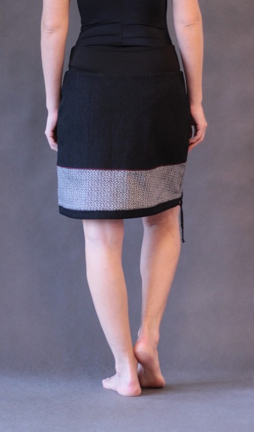 0119_handgemachte Mode – LaJuPe - Rock Damen schwarz handgemachte Mode – LaJuPe - Rock Damen schwarz