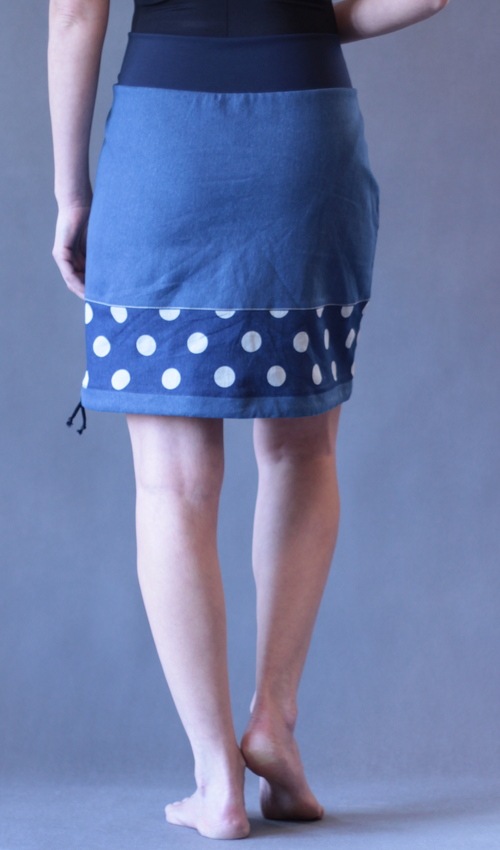 handgemachte Mode – LaJuPe - langer Rock Baumwolle