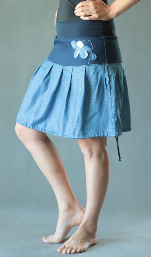 0168_handgemachte Mode – LaJuPe - maxi Sommerrock handgemachte Mode – LaJuPe - maxi Sommerrock
