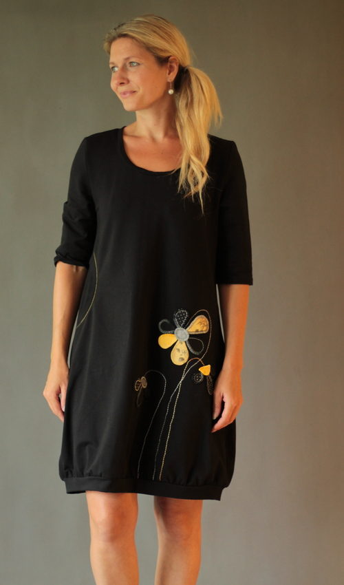 handgemachte Mode – LaJuPe - Kleid schwarz