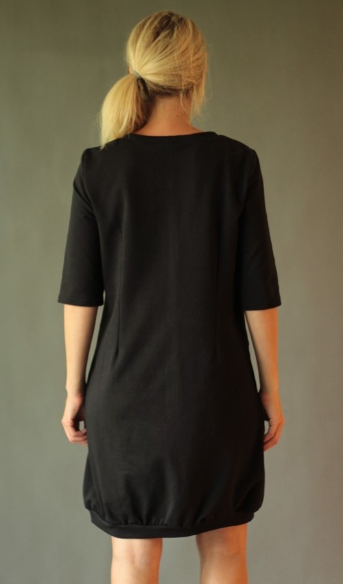 0176_handgemachte Mode – LaJuPe - Kleid schwarz handgemachte Mode – LaJuPe - Kleid schwarz