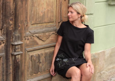 handgemachte Mode – LaJuPe - schwarzes Kleid