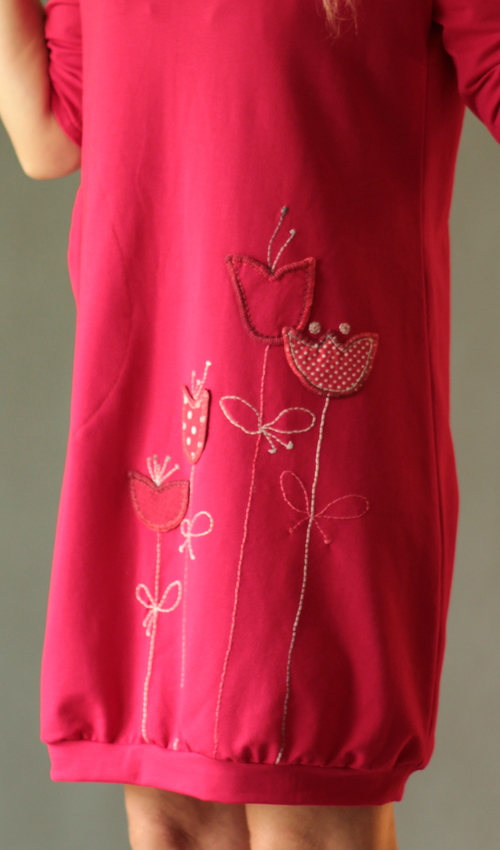 0179_handgemachte Mode – LaJuPe - rotes Kleid handgemachte Mode – LaJuPe - rotes Kleid