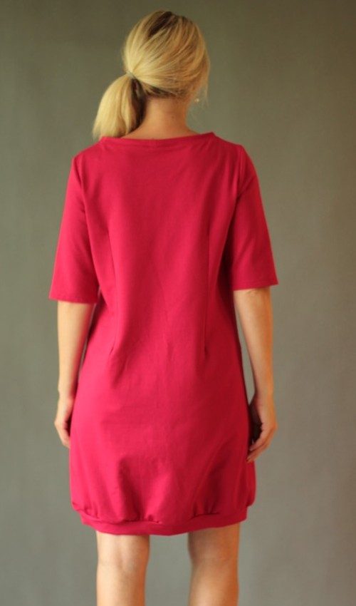 handgemachte Mode – LaJuPe - rotes Kleid