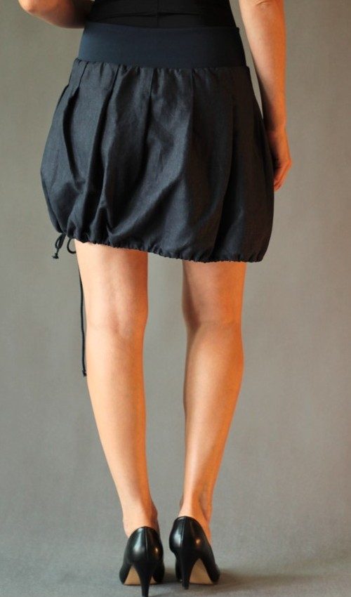 handgemachte Mode – LaJuPe - Leinenrock maxi