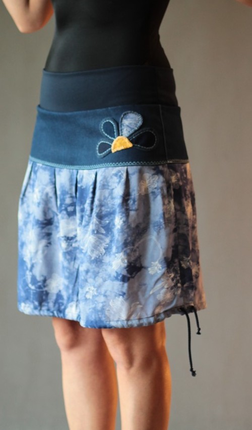 0208_handgemachte Mode – LaJuPe - midi Rock Blumen handgemachte Mode – LaJuPe - midi Rock Blumen
