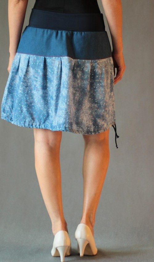 handgemachte Mode – LaJuPe - Midirock Blumen