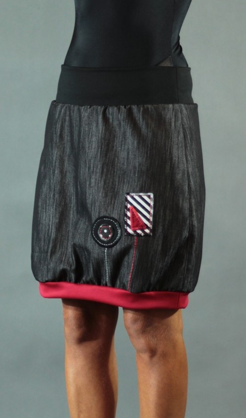 handgemachte Mode – LaJuPe - schwarzer Maxirock