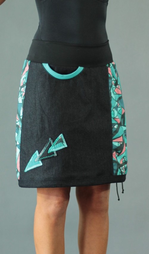 handgemachte Mode – LaJuPe - Damenrock bunt