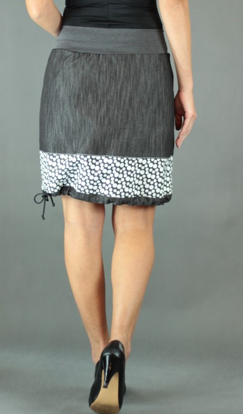 handgemachte Mode – LaJuPe - weißer kurzer Rock