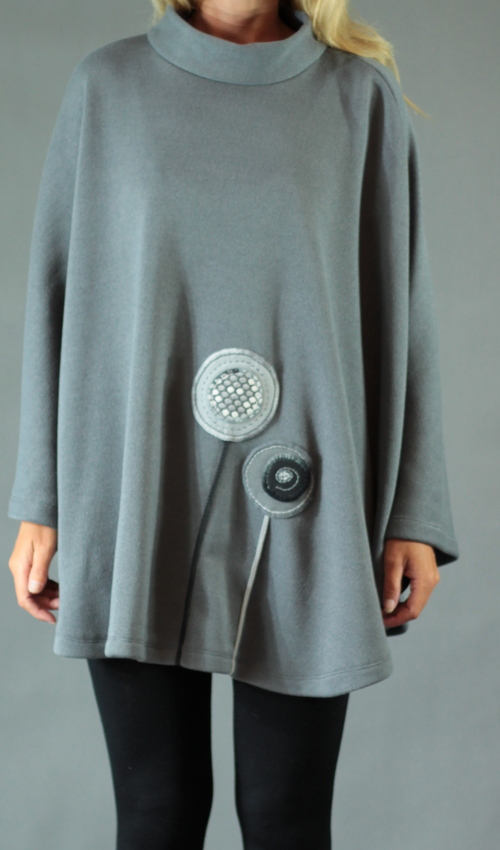 004_handgemachte Mode – LaJuPe - Damen Poncho handgemachte Mode – LaJuPe - Damen Poncho