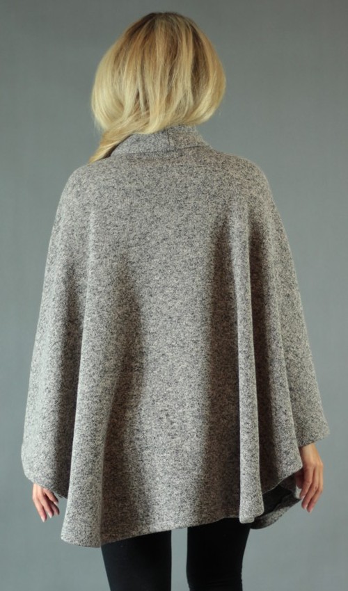 005_handgemachte Mode – LaJuPe - Poncho braun handgemachte Mode – LaJuPe - Poncho braun