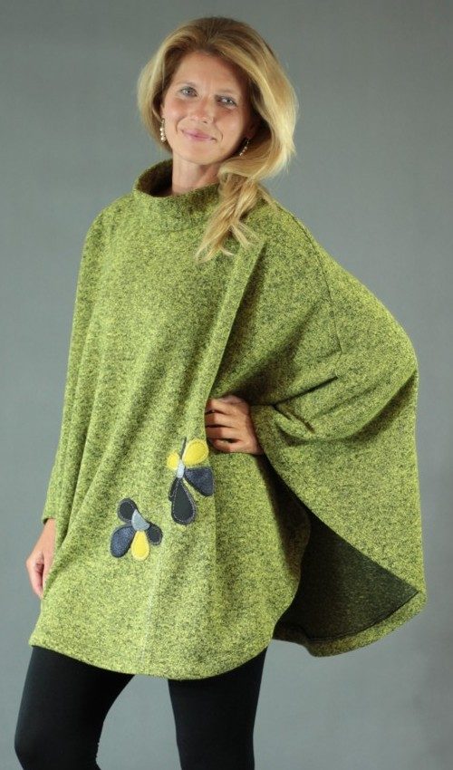 handgemachte Mode – LaJuPe - Poncho Damen
