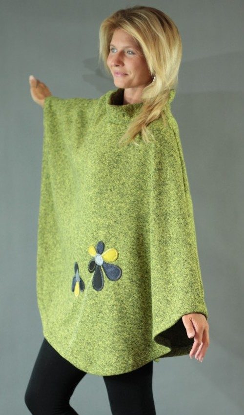 handgemachte Mode – LaJuPe - Poncho Damen