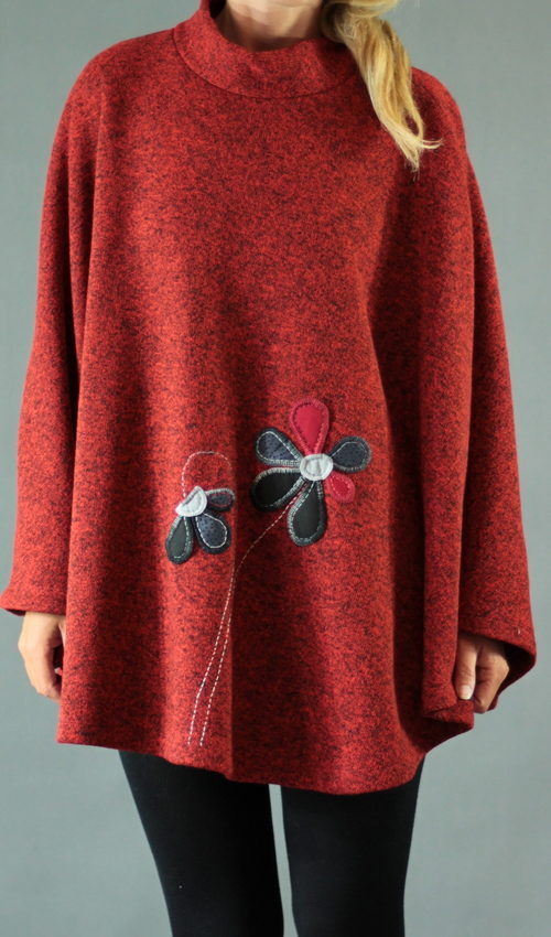 handgemachte Mode – LaJuPe - Poncho Damen