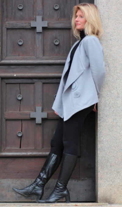 handgemachte Mode – LaJuPe - Strickjacke Damen