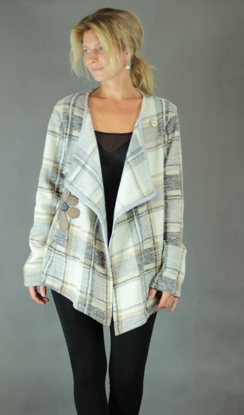 020_handgemachte Mode – LaJuPe - Strickjacke Damen lang handgemachte Mode – LaJuPe - Strickjacke Damen lang