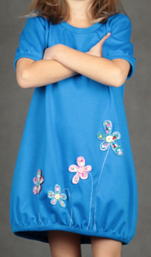 handgemachte Mode – LaJuPe - Jerseykleid Mädchen