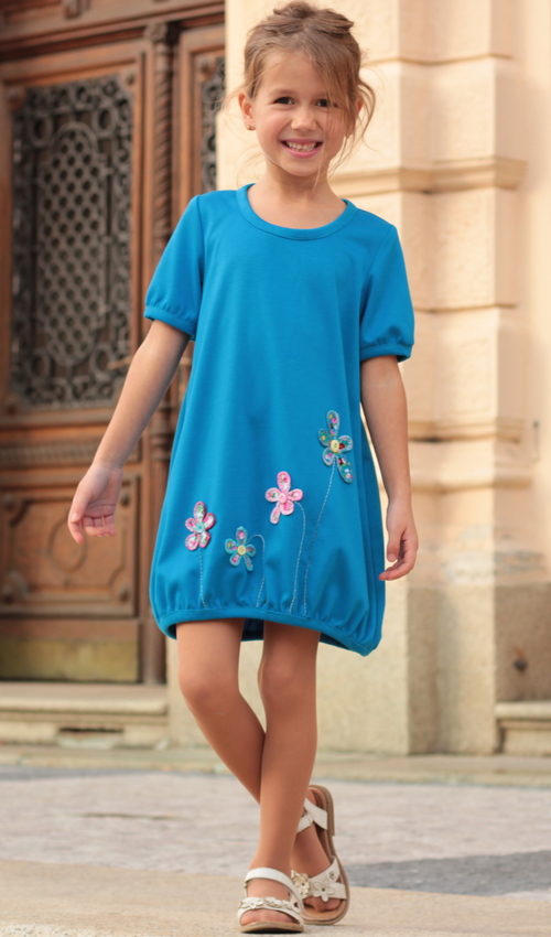 handgemachte Mode – LaJuPe - Jerseykleid Mädchen