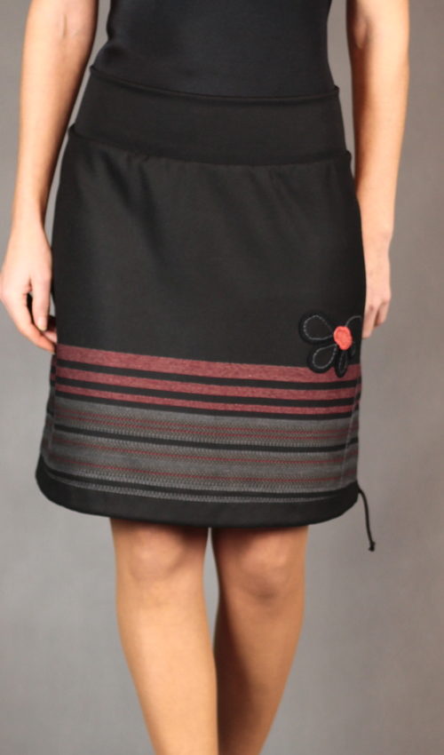 handgemachte Mode – LaJuPe - schwarzer eleganter Rock
