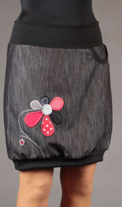 handgemachte Mode – LaJuPe - elegante Röcke schwarz