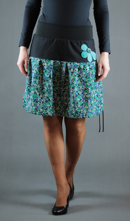 handegemachte Mode - LaJuPe - lange Blumenröcke