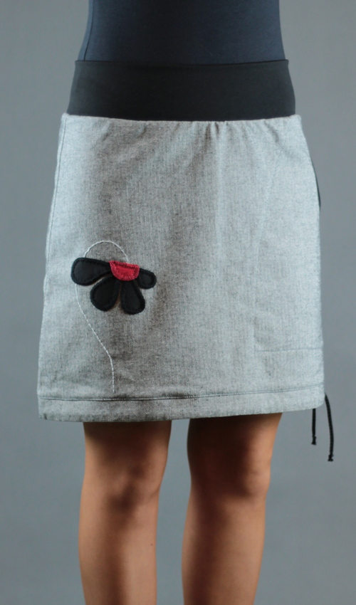 handgemachte Mode - LaJuPe - tweed Rock Damen