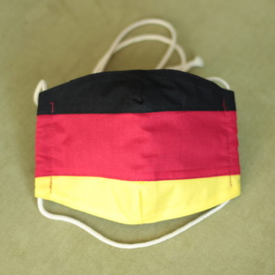 LaJuPe handgemachte Schutzmaske deutsche Fahne
