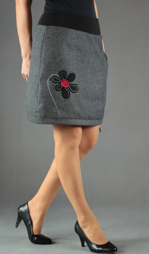 Wollrock Damen handgemachtemode.eu