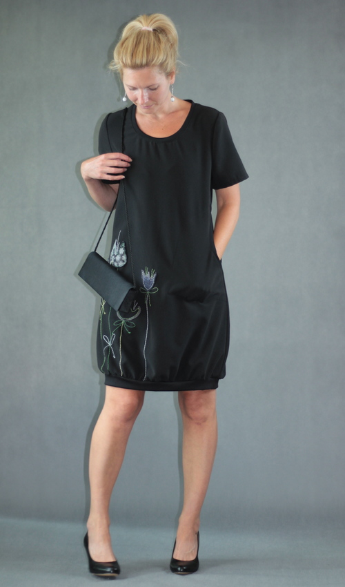 Abendkleid A Linie handgemachtemode.eu