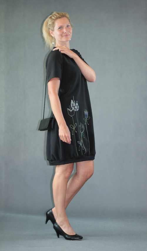 Abendkleid A Linie handgemachtemode.eu